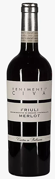 Тенименти Чива. Ронк Ларис. Мерло, 0,75