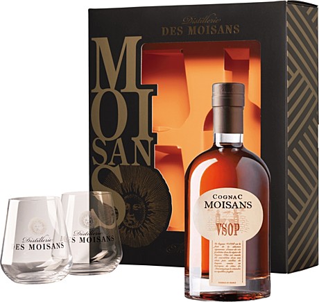 Муазон VSOP с 2 бокалами, 0,7