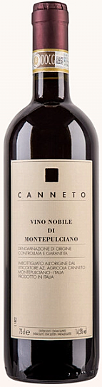 Каннето. Вино Нобиле ди Монтепульчано 2019 0,75