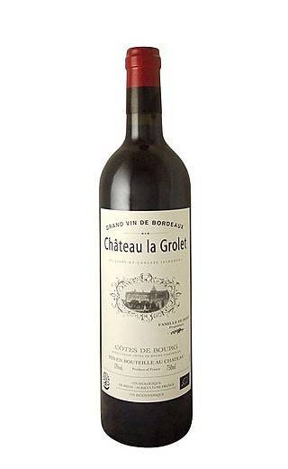 Шато ля Гроле. Бордо 2021 0,75