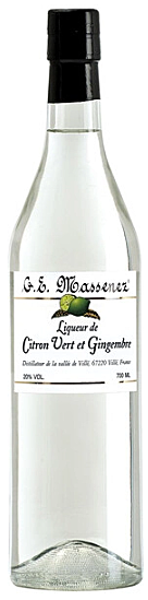 Ж.Е. Массене Ликер Лимон Зеленый с Имбирем, ликёр, 0,7