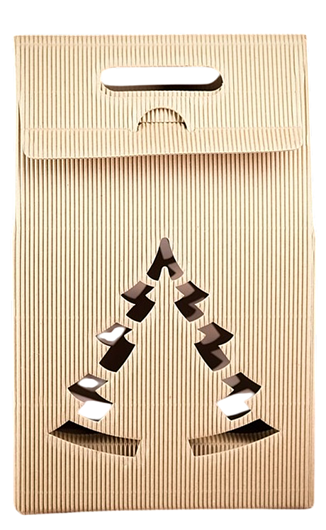 Подарочная коробка под бутылки 
