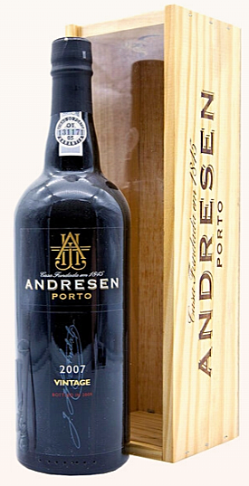 Андресен Винтейдж 2007 в дер. упаковке, 0,75
