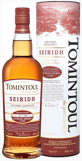 Томинтул. Сейрид. Олоросо Шерри Каск,  0,7